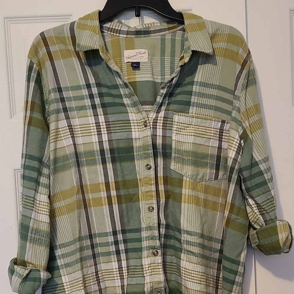 Button-down Flannel Shirt